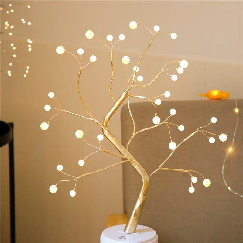 Lámpara LED de Cobre para Dormitorio