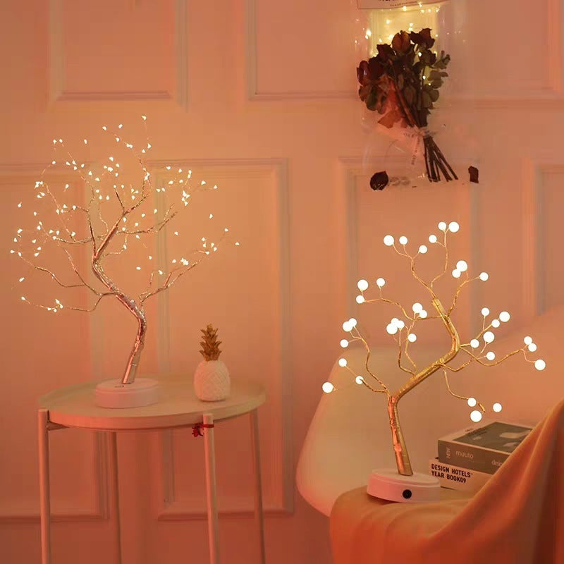 Lámpara LED de Cobre para Dormitorio