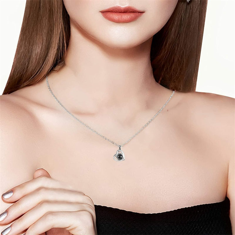 Collar Proyección “Te Amo” – Personalizable con Foto y Color,