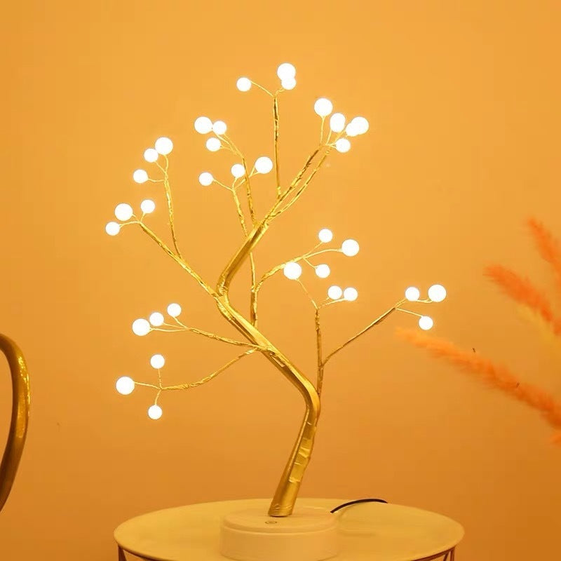 Lámpara LED de Cobre para Dormitorio