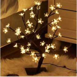 Lámpara LED de Cobre para Dormitorio