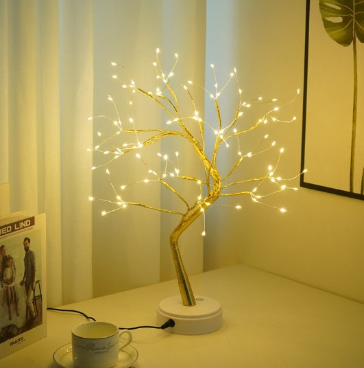 Lámpara LED de Cobre para Dormitorio