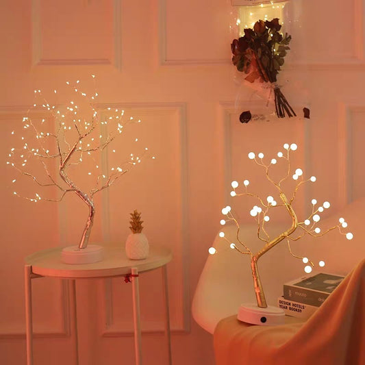 Lámpara LED de Cobre para Dormitorio