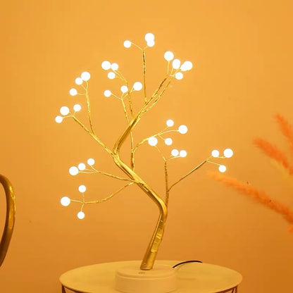 Lámpara LED de Cobre para Dormitorio