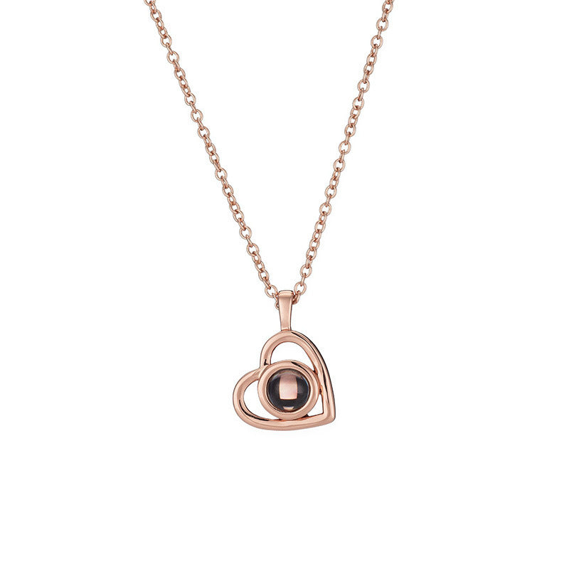 Collar Proyección “Te Amo” – Personalizable con Foto y Color,