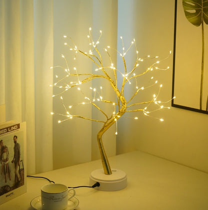 Lámpara LED de Cobre para Dormitorio