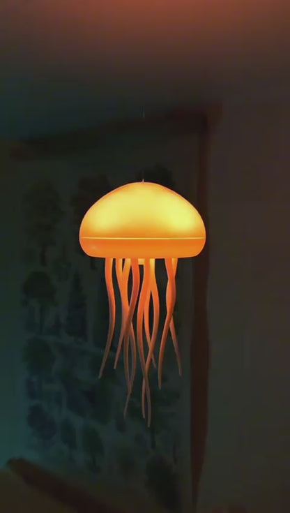 Lámpara LED de medusas decorativa para mesilla o escritorio